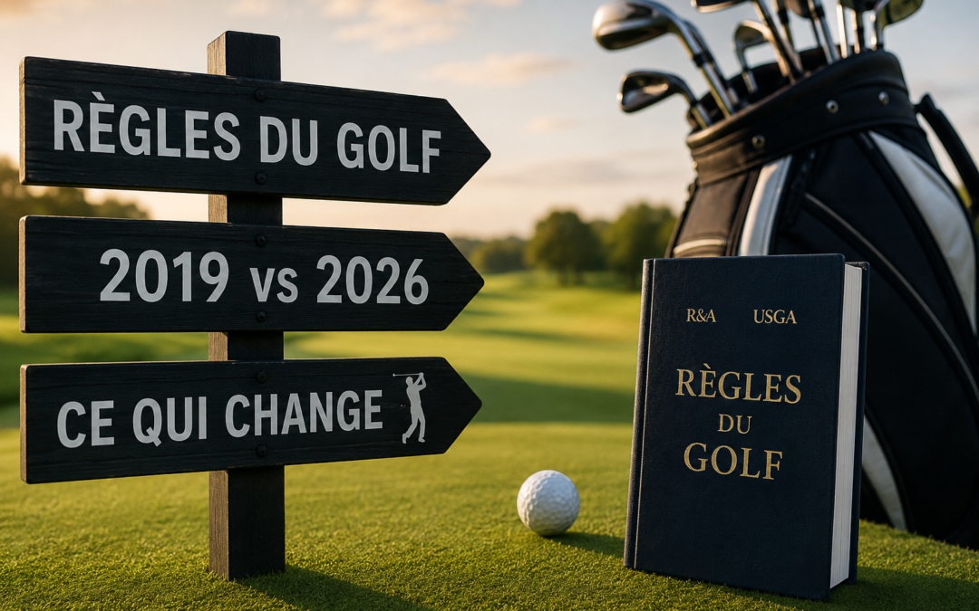  Règles du golf 2019 vs 2026 : ce qui change vraiment pour les joueurs