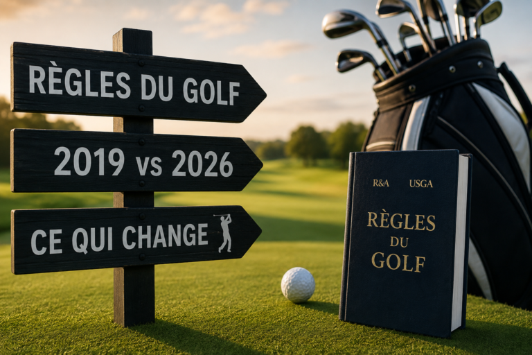  Règles du golf 2019 vs 2026 : ce qui change vraiment pour les joueurs